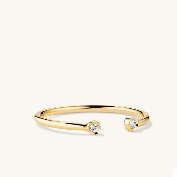 Mejuri Jewelry - Mejuri Diamonds Open Ring